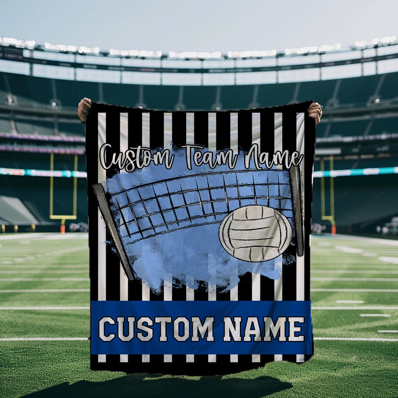 Volleyball Blue Blanket|30X40|50×60|60×80