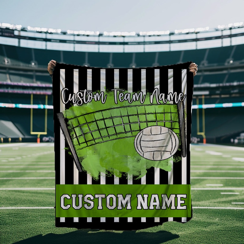 Volleyball Green Blanket|30X40|50×60|60×80