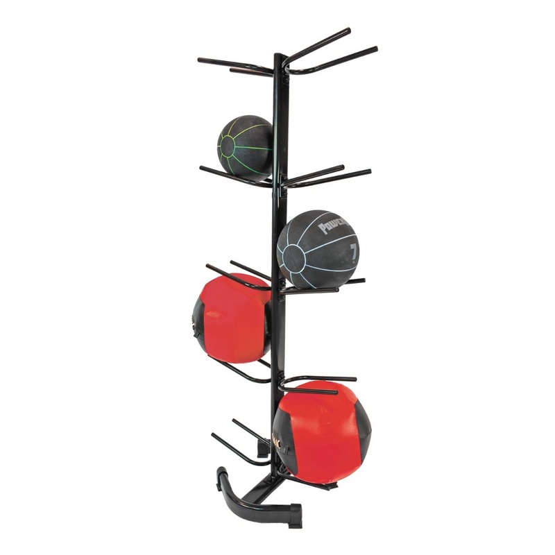 Gill Athletics Medicine Ball Rack; Double Sided