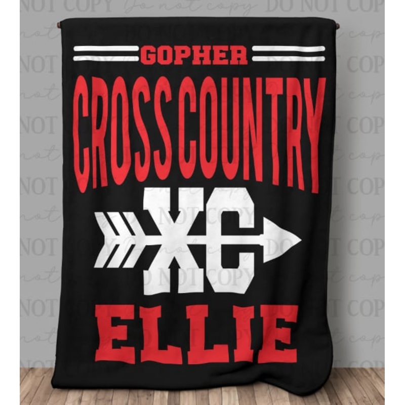 Gopher Cross Country Blanket Ellie