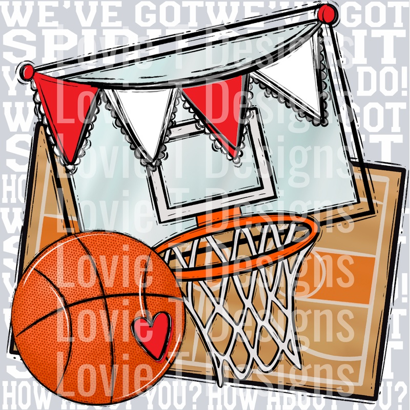 WE’VE GOT SPIRIT BASKETBALL RED (1)