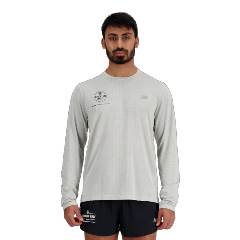 New Balance Men’s RBC Brooklyn Half Athletics Long Sleeve