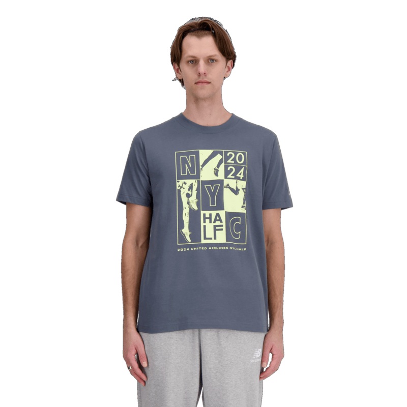 New Balance Men’s United Airlines NYC Half Graphic T-Shirt