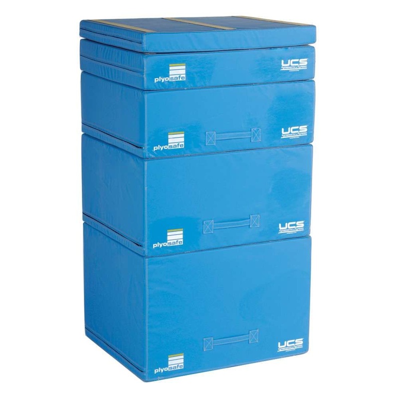UCS Plyo-Safe G2 Plyo Blocks|Blue|Set A 12″, 18″, 24″|Set B 3″, 6″, 12″, 18″, 24″
