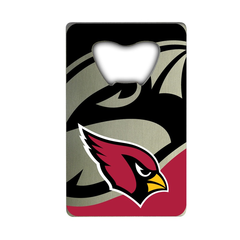 Fanmats Arizona Cardinals Credit Card Style Bottle Opener – 2 x 3.25