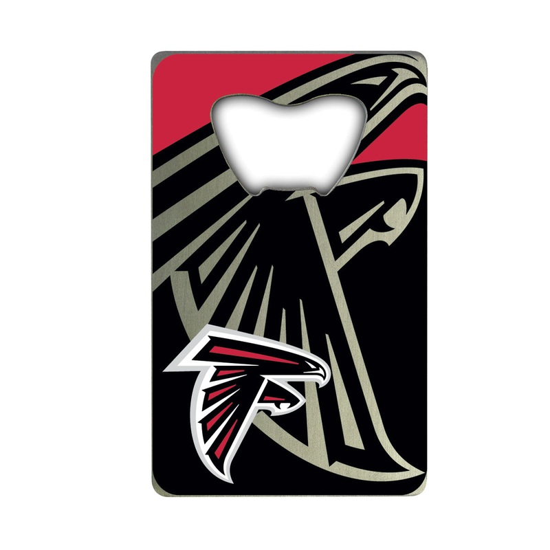 Fanmats Atlanta Falcons Credit Card Style Bottle Opener – 2 x 3.25
