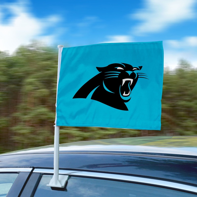 Fanmats Carolina Panthers Car Flag Large 1pc 11 x 14