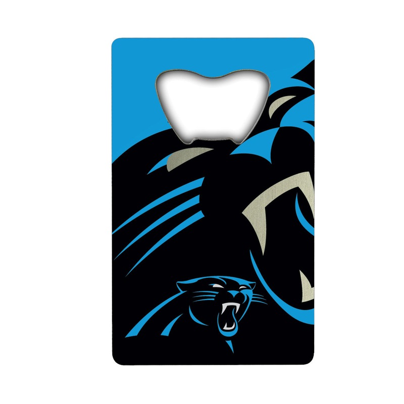 Fanmats Carolina Panthers Credit Card Style Bottle Opener – 2 x 3.25