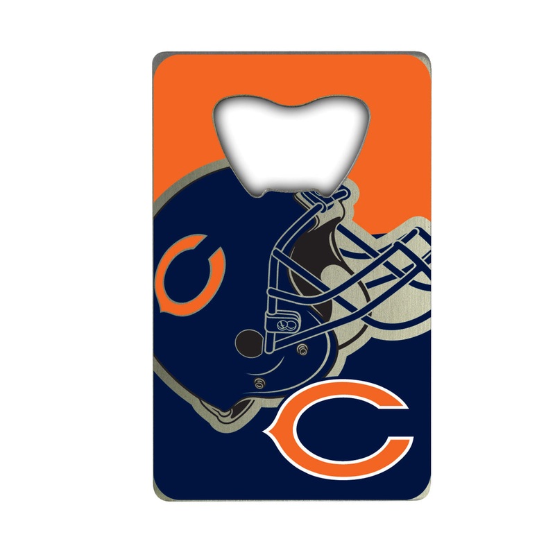 Fanmats Chicago Bears Credit Card Style Bottle Opener – 2 x 3.25