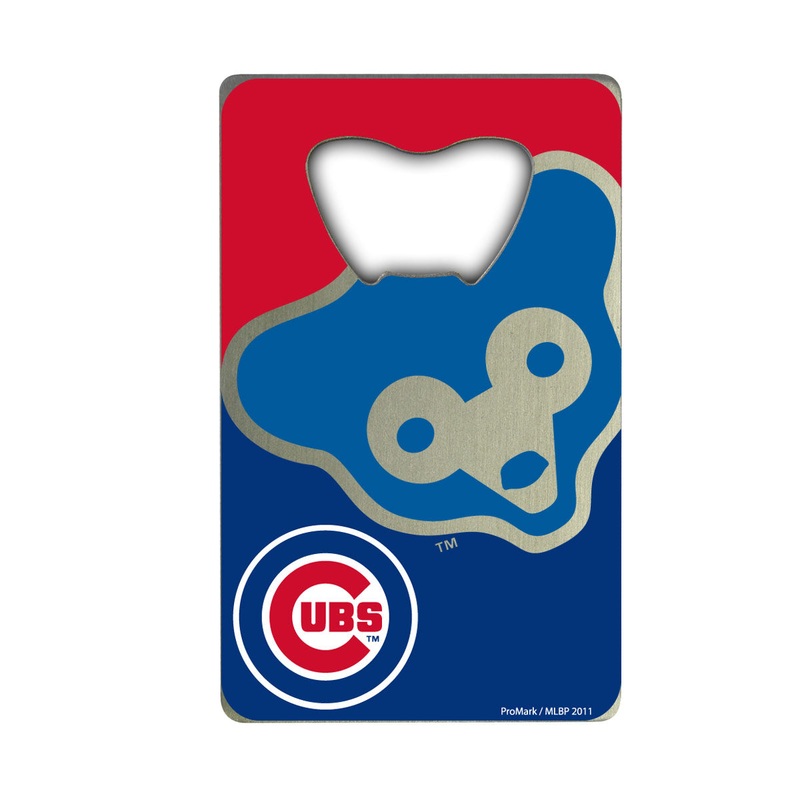 Fanmats Chicago Cubs Credit Card Style Bottle Opener – 2 x 3.25