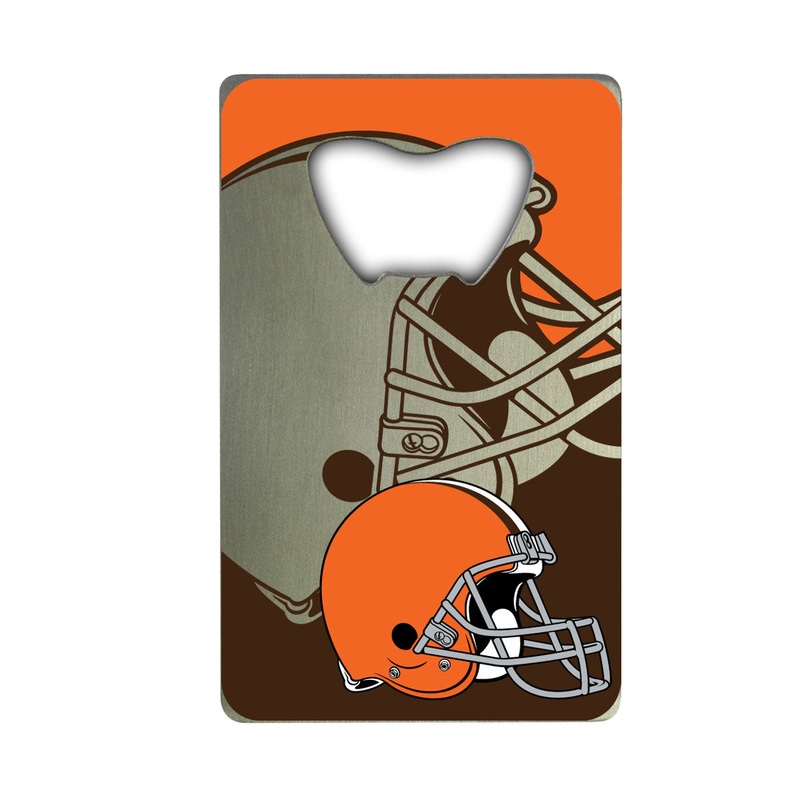 Fanmats Cleveland Browns Credit Card Style Bottle Opener – 2 x 3.25