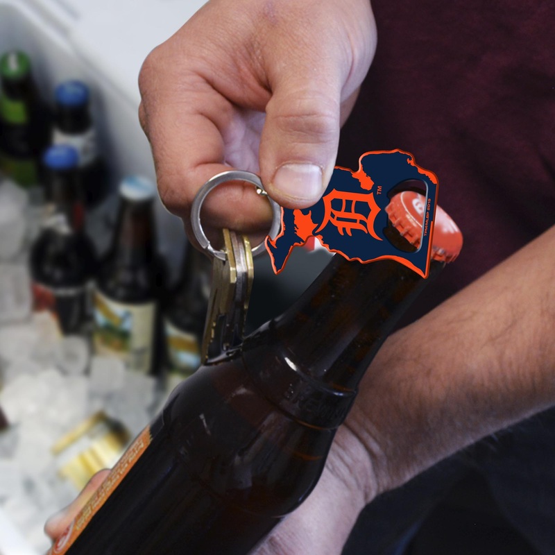 Fanmats Detroit Tigers Keychain Bottle Opener
