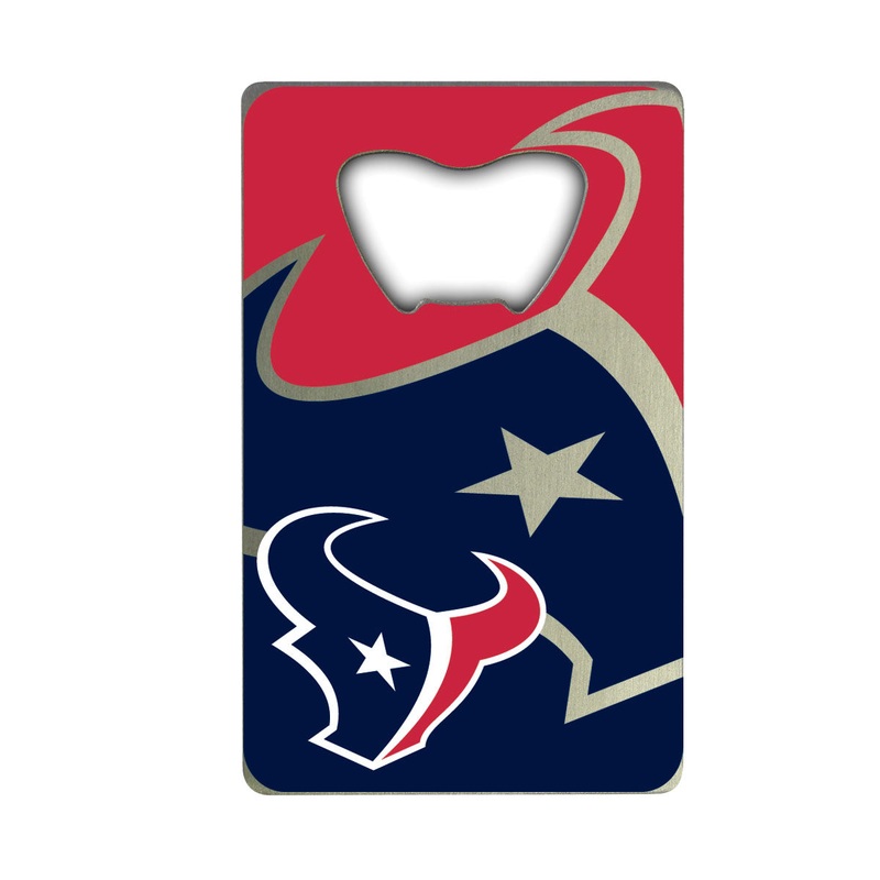 Fanmats Houston Texans Credit Card Style Bottle Opener – 2 x 3.25