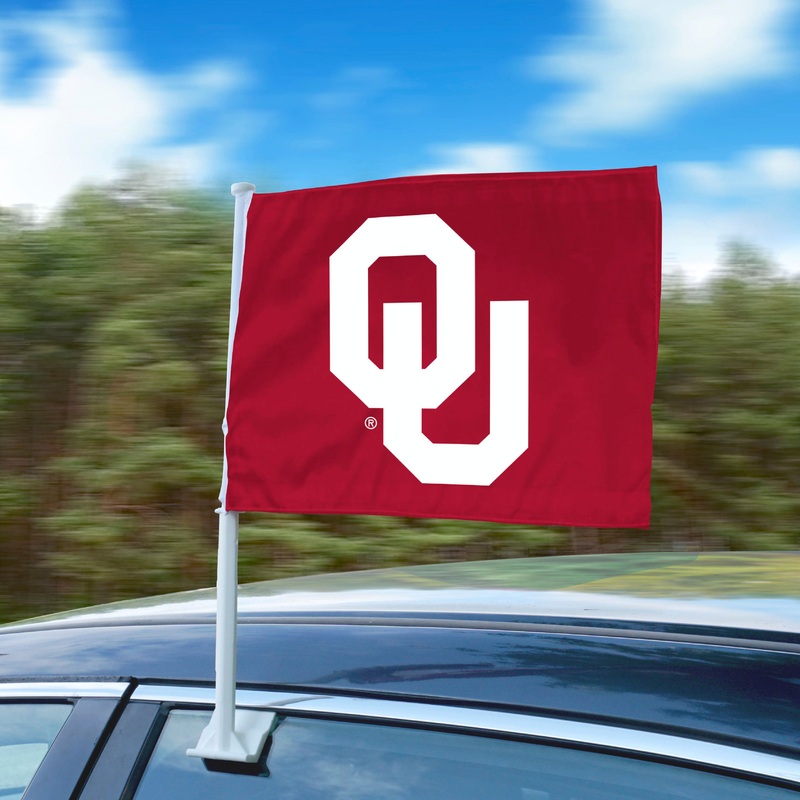 Fanmats Oklahoma Sooners Car Flag Large 1pc 11 x 14