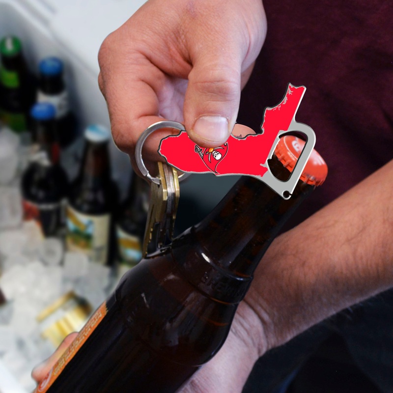 Fanmats Tampa Bay Buccaneers Keychain Bottle Opener