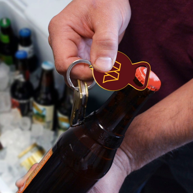 Fanmats Washington Commanders Keychain Bottle Opener