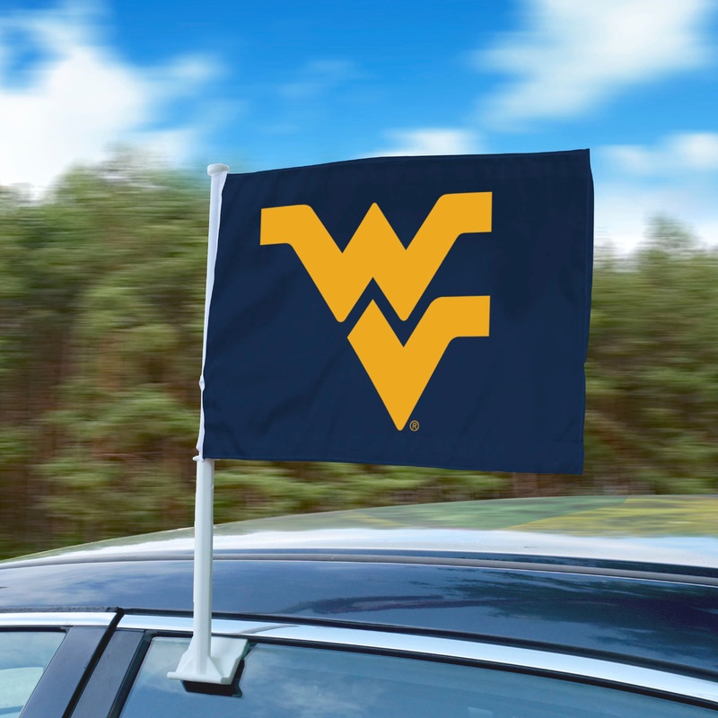 Fanmats West Virginia Mountaineers Car Flag Large 1pc 11 x 14