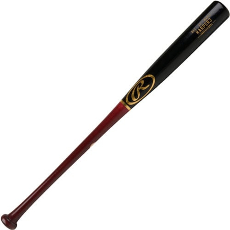 Rawlings Pro Label Bryce Harper Maple Wood Bat