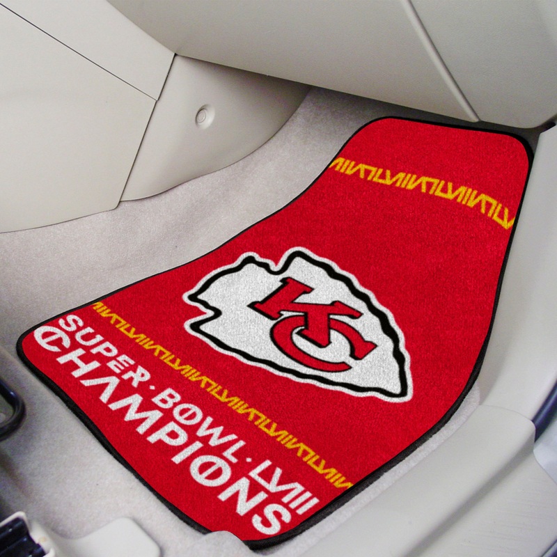 Fanmats Kansas City Chiefs Carpet Car Mat
