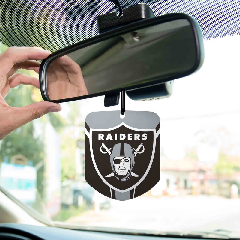 Fanmats Las Vegas Raiders 2 Pack Air Freshener