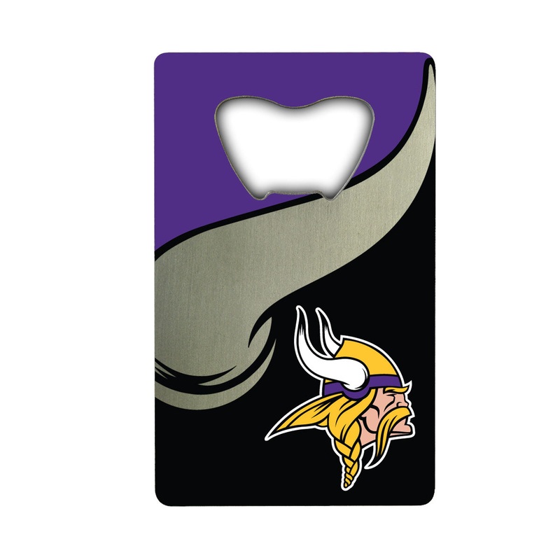 Fanmats Minnesota Vikings Credit Card Style Bottle Opener – 2 x 3.25