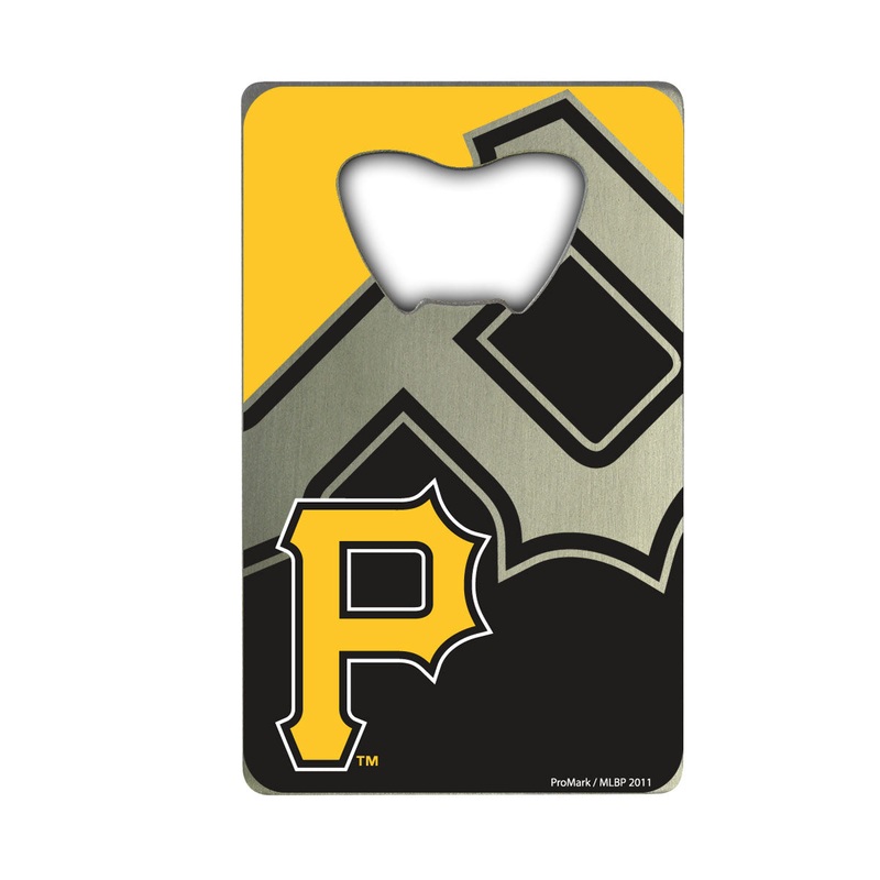 Fanmats Pittsburgh Pirates Credit Card Style Bottle Opener – 2 x 3.25