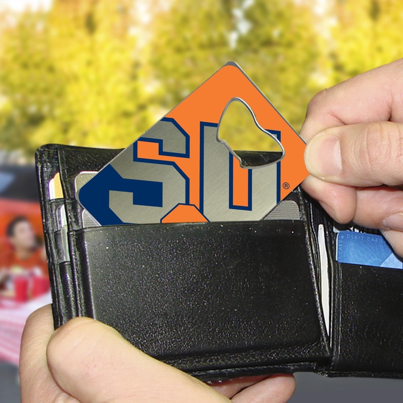 Fanmats Syracuse Orange Credit Card Style Bottle Opener – 2 x 3.25