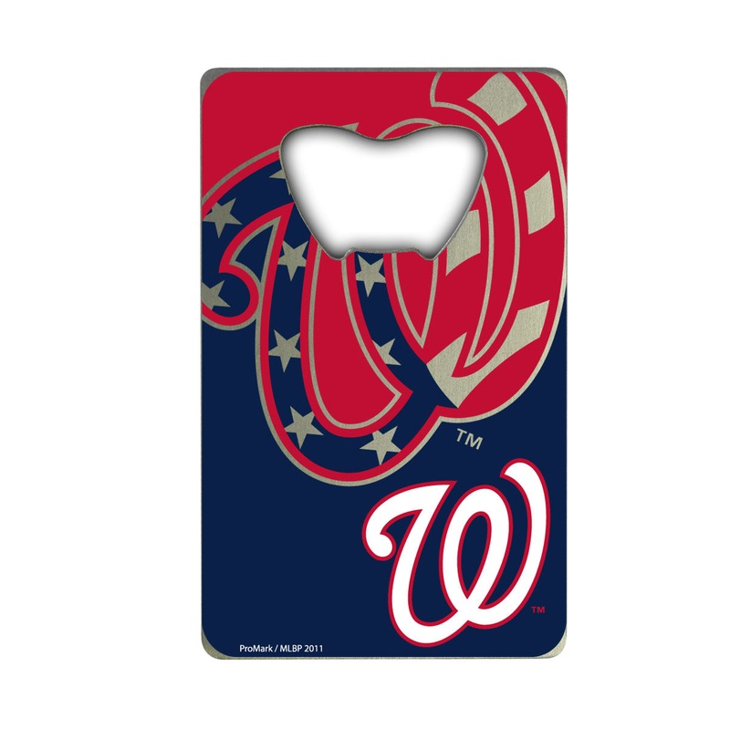 Fanmats Washington Nationals Credit Card Style Bottle Opener – 2 x 3.25