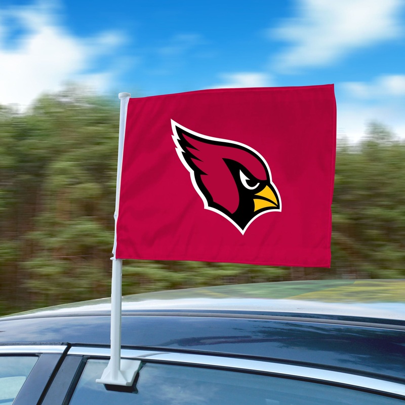 Fanmats Arizona Cardinals Car Flag Large 1pc 11 x 14