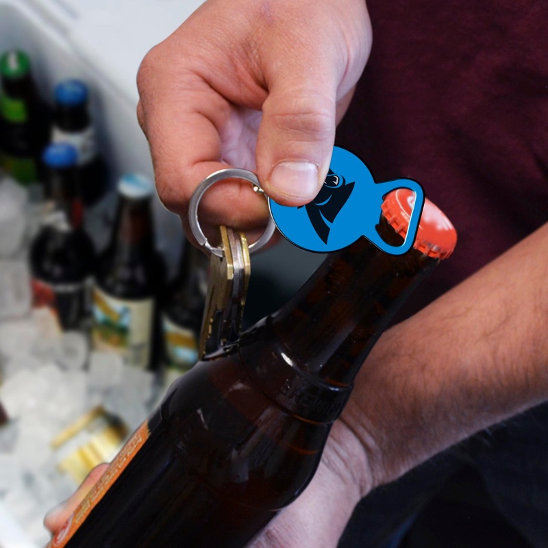 Fanmats Carolina Panthers Keychain Bottle Opener