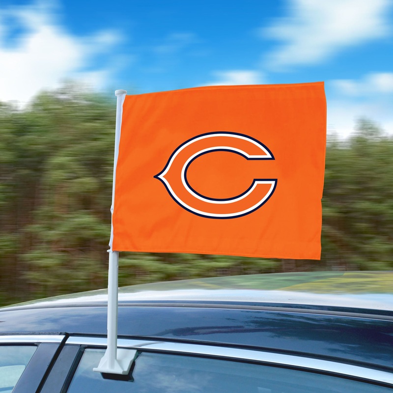 Fanmats Chicago Bears Car Flag Large 1pc 11 x 14