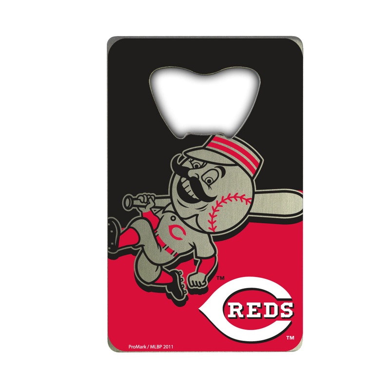 Fanmats Cincinnati Reds Credit Card Style Bottle Opener – 2 x 3.25