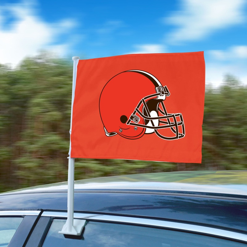 Fanmats Cleveland Browns Car Flag Large 1pc 11 x 14