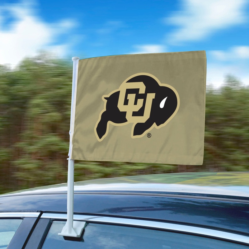 Fanmats Colorado Buffaloes Car Flag Large 1pc 11 x 14