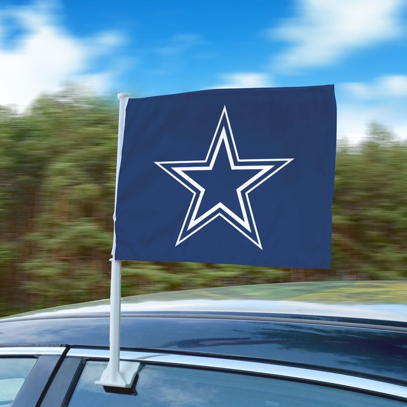 Fanmats Dallas Cowboys Car Flag Large 1pc 11 x 14