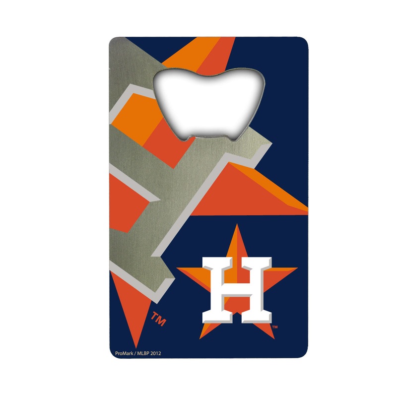Fanmats Houston Astros Credit Card Style Bottle Opener – 2 x 3.25