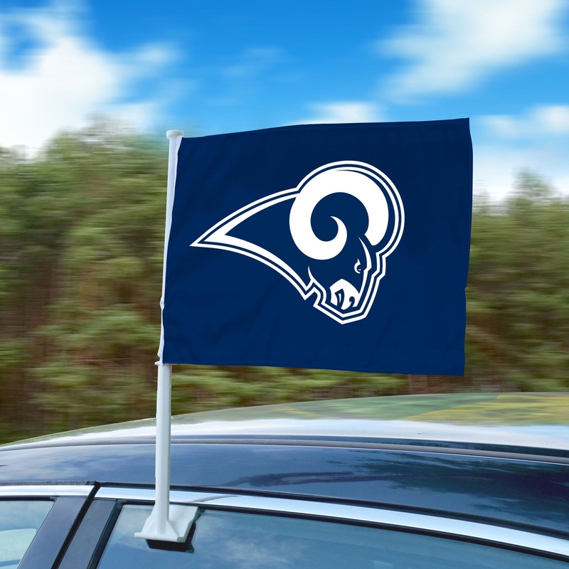 Fanmats Los Angeles Rams Car Flag Large 1pc 11 x 14