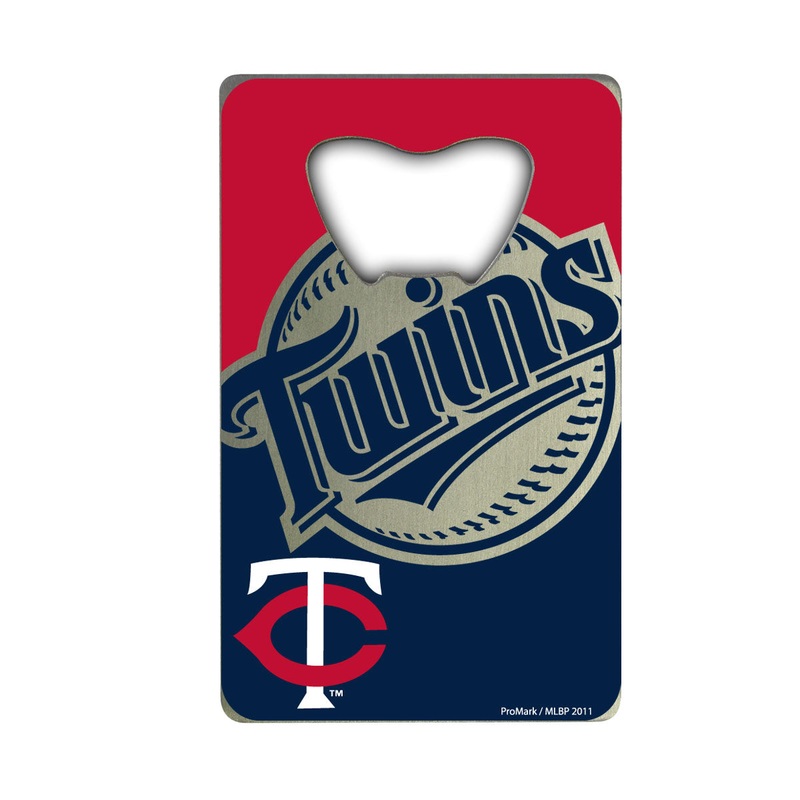 Fanmats Minnesota Twins Credit Card Style Bottle Opener – 2 x 3.25