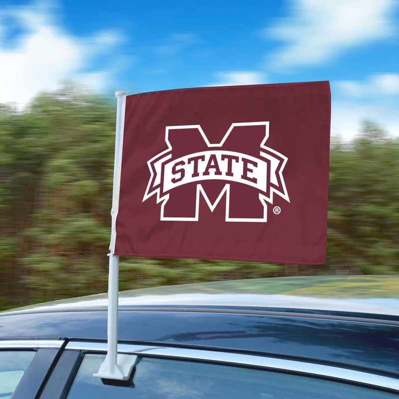 Fanmats Mississippi State Bulldogs Car Flag Large 1pc 11 x 14
