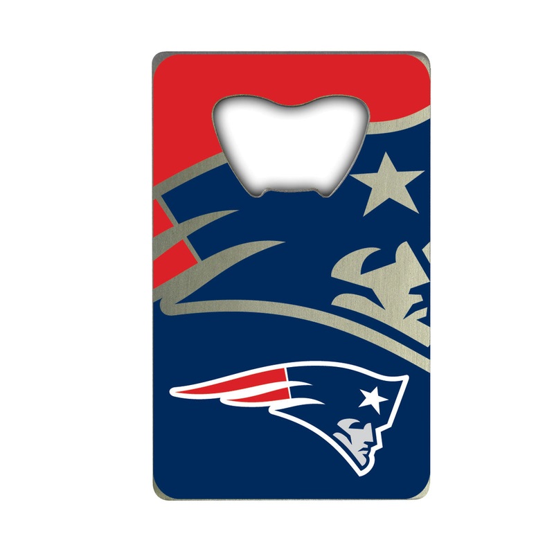 Fanmats New England Patriots Credit Card Style Bottle Opener – 2 x 3.25