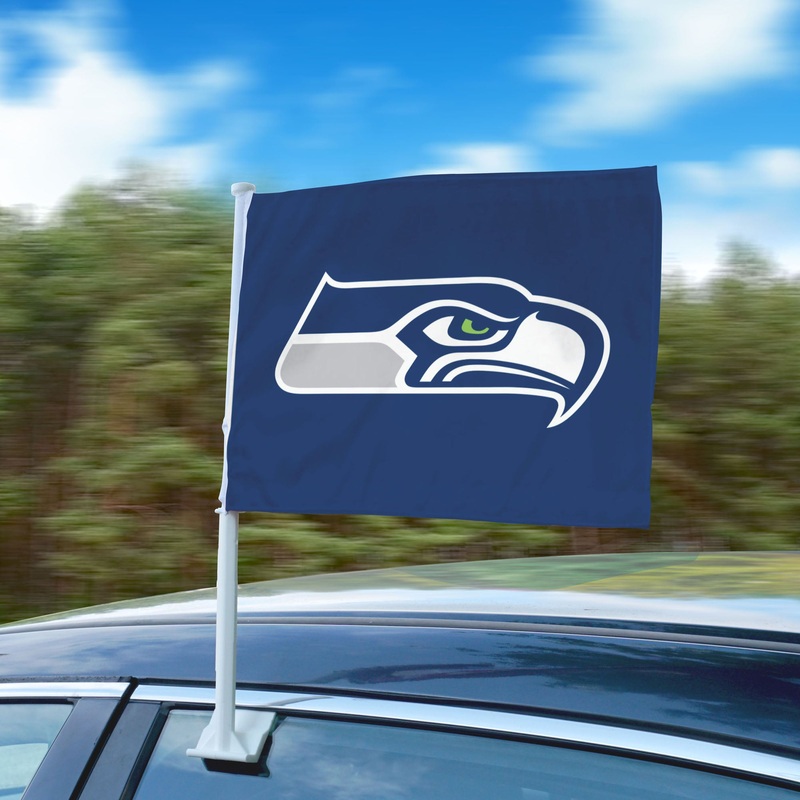 Fanmats Seattle Seahawks Car Flag Large 1pc 11 x 14