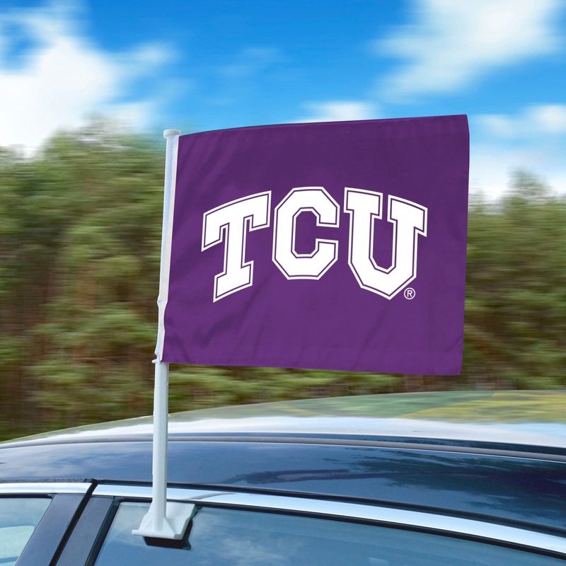 Fanmats TCU Horned Frogs Car Flag Large 1pc 11 x 14