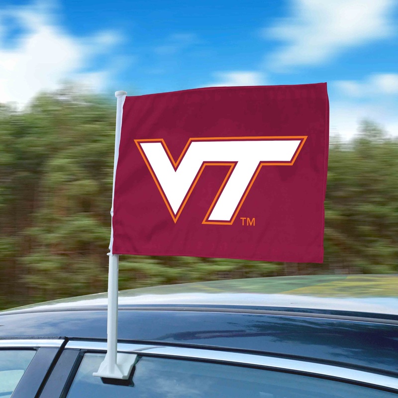 Fanmats Virginia Tech Hokies Car Flag Large 1pc 11 x 14
