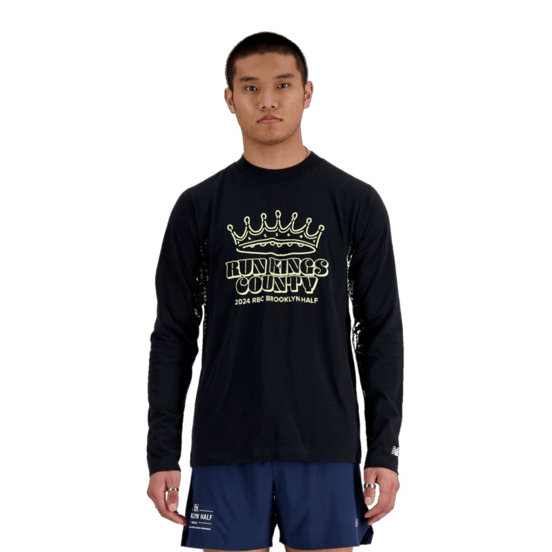 New Balance Men’s RBC Brooklyn Half Graphic Long Sleeve