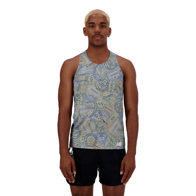 New Balance Men’s Run For Life Printed Singlet