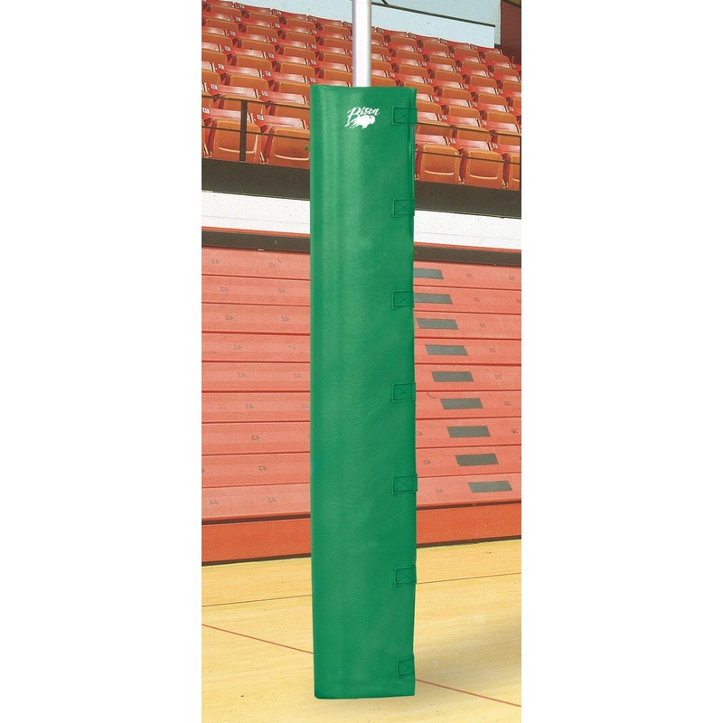 Bison Volleyball Post Padding|Columbia Blue|Vegas Gold|Scarlet|Forest Green|Gold|Pink|Navy|Royal|Gray|Brown|Maroon|Purple|Cardinal|Burnt Orange|Kelly Green|Orange|Black|Dark Royal