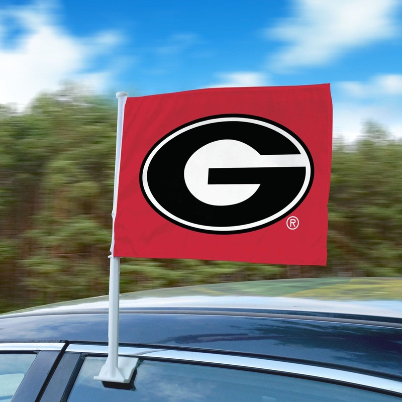 Fanmats Georgia Bulldogs Car Flag Large 1pc 11 x 14