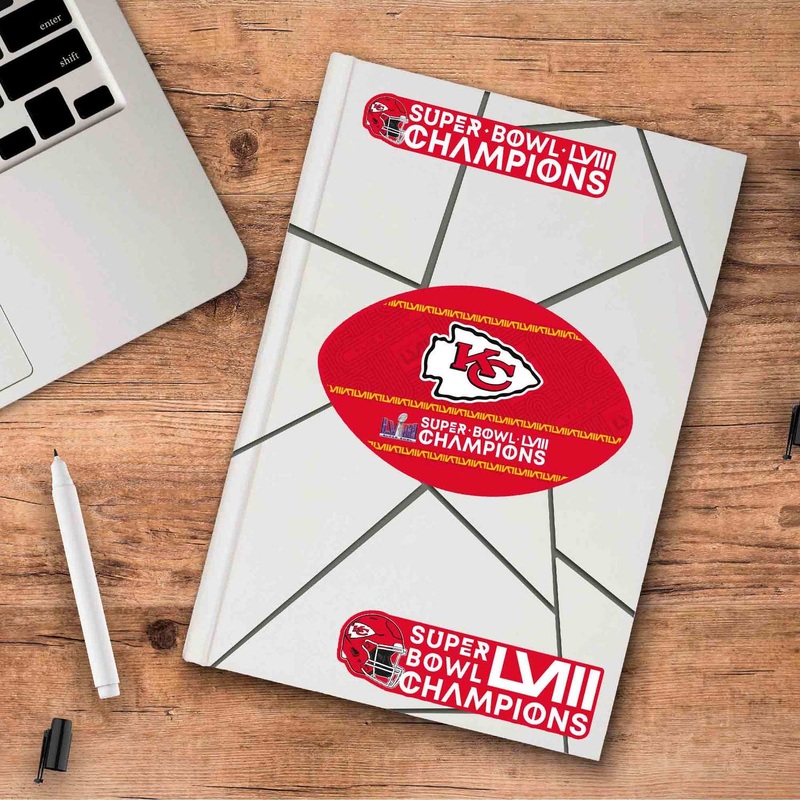 Fanmats Kansas City Chiefs Decal 3-Pack Set