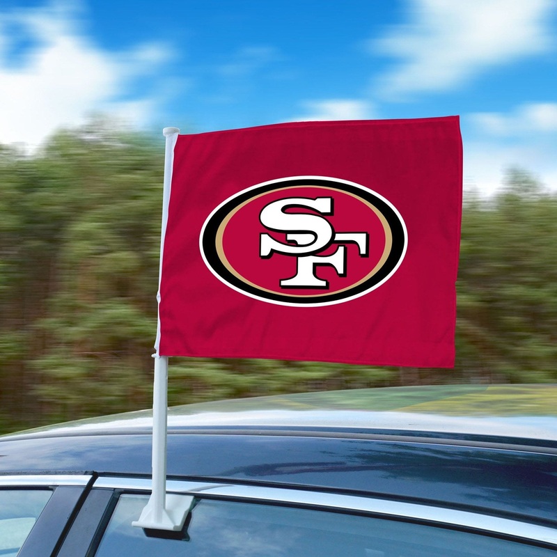 Fanmats San Francisco 49ers Car Flag Large 1pc 11 x 14