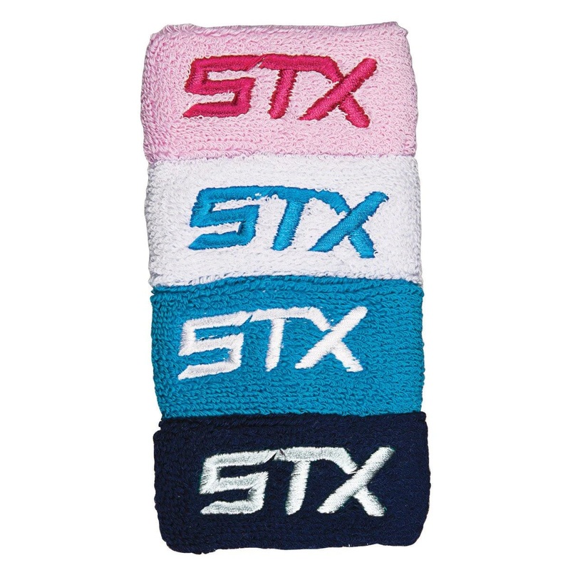 STX Lacrosse Logo Wrist Bands – 4 Pack